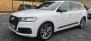 Used 2018 Audi Q7 Black Edition Glacier White - Interior and Exterior details 5