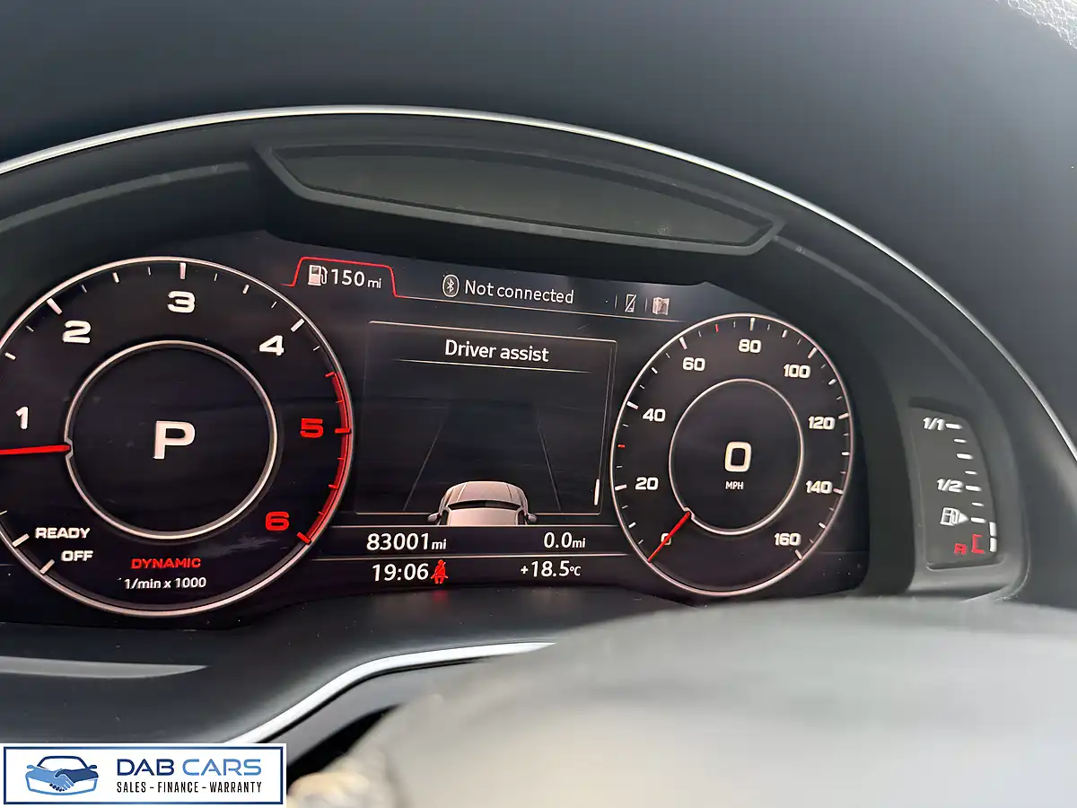 Used 2018 Audi Q7 Black Edition White - Interior and Exterior details 15