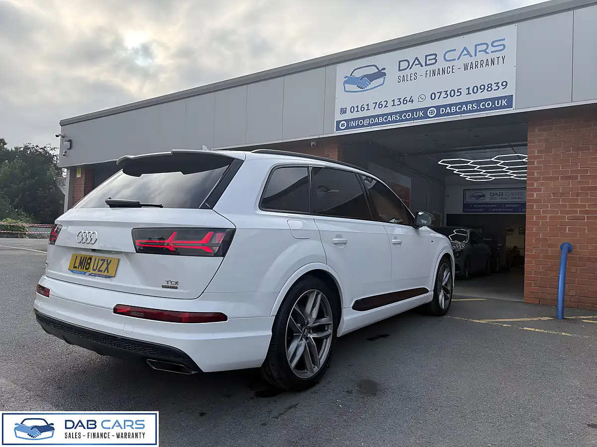 Used 2018 Audi Q7 Black Edition White - Interior and Exterior details 19