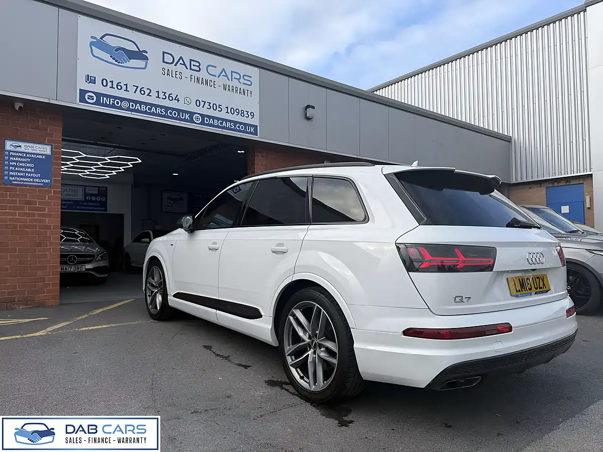 Used 2018 Audi Q7 Black Edition White - Interior and Exterior details 2