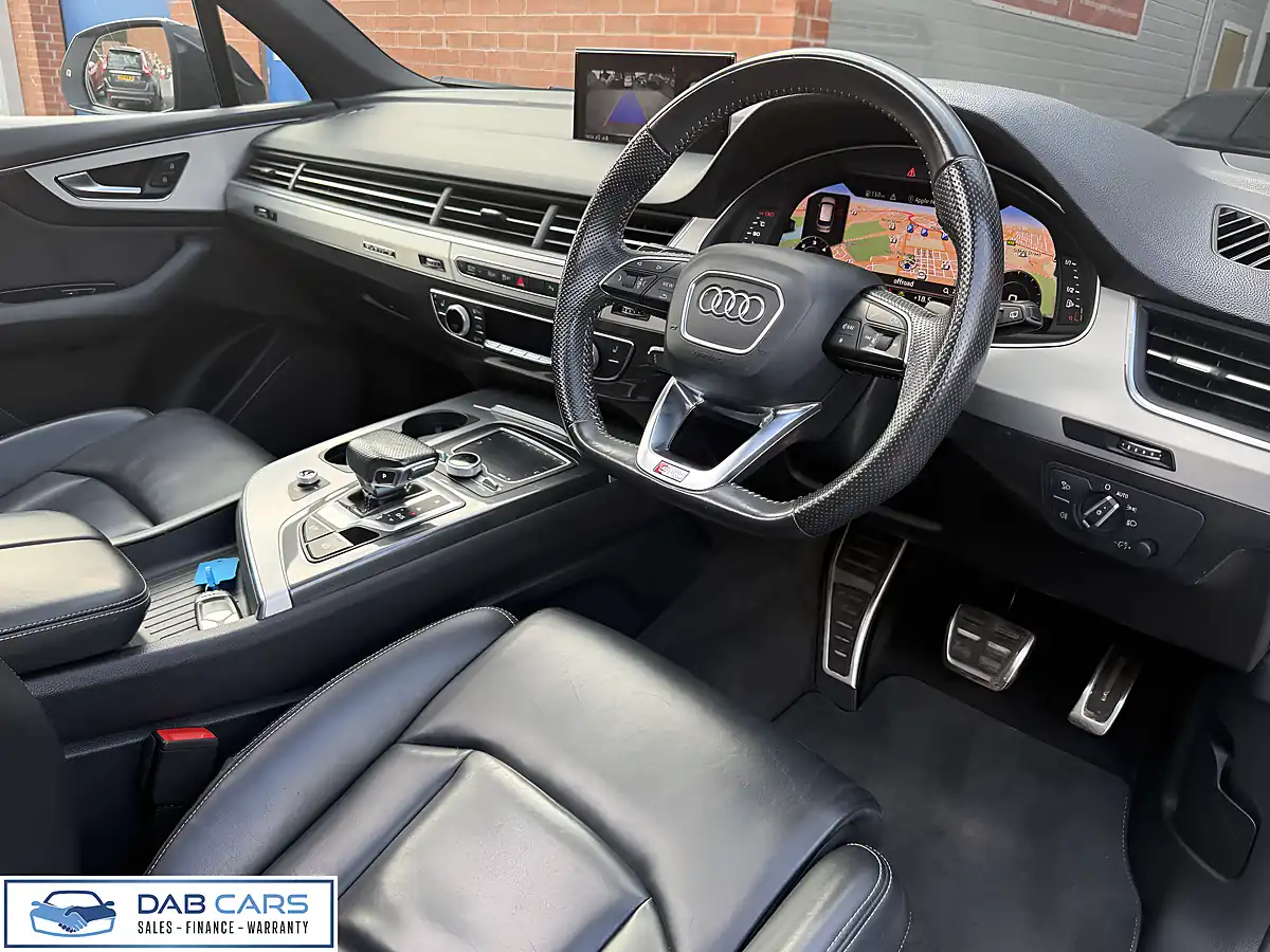 Used 2018 Audi Q7 Black Edition White - Interior and Exterior details 3