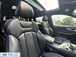Used 2018 Audi Q7 Black Edition White - Interior and Exterior details 4