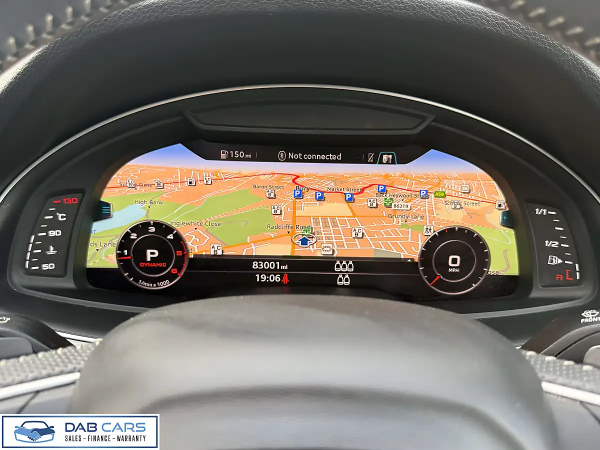 Used 2018 Audi Q7 Black Edition White - Interior and Exterior details 6