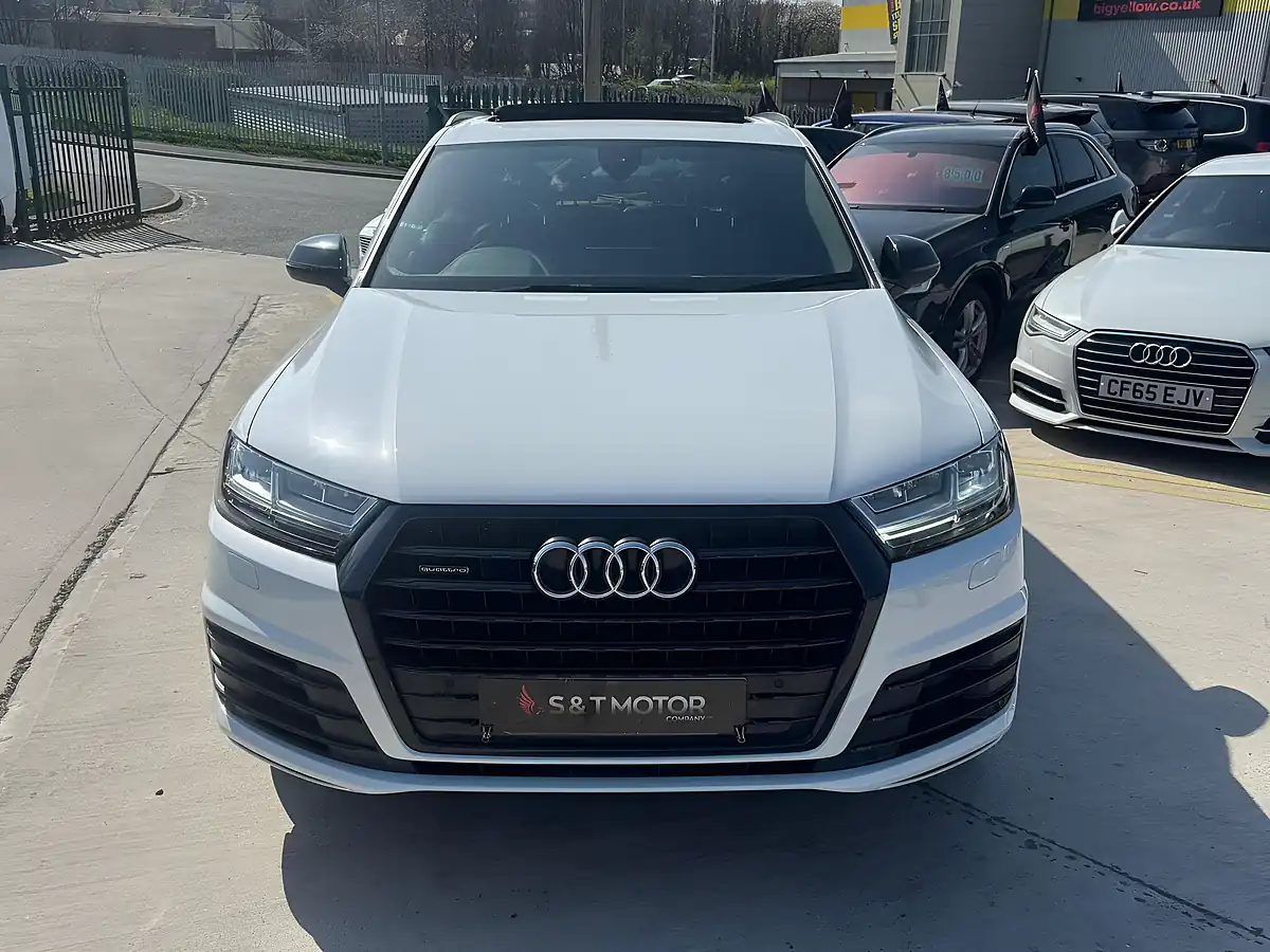 Used 2018 Audi Q7 Black Edition White - Interior and Exterior details 3