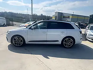 Used 2018 Audi Q7 Black Edition White - Interior and Exterior details 8