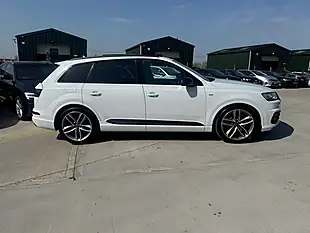 Used 2018 Audi Q7 Black Edition White - Interior and Exterior details 9