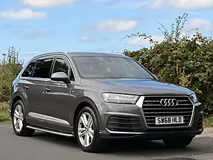 Used 2018 Audi Q7 S Line Grey - Interior and Exterior details 2