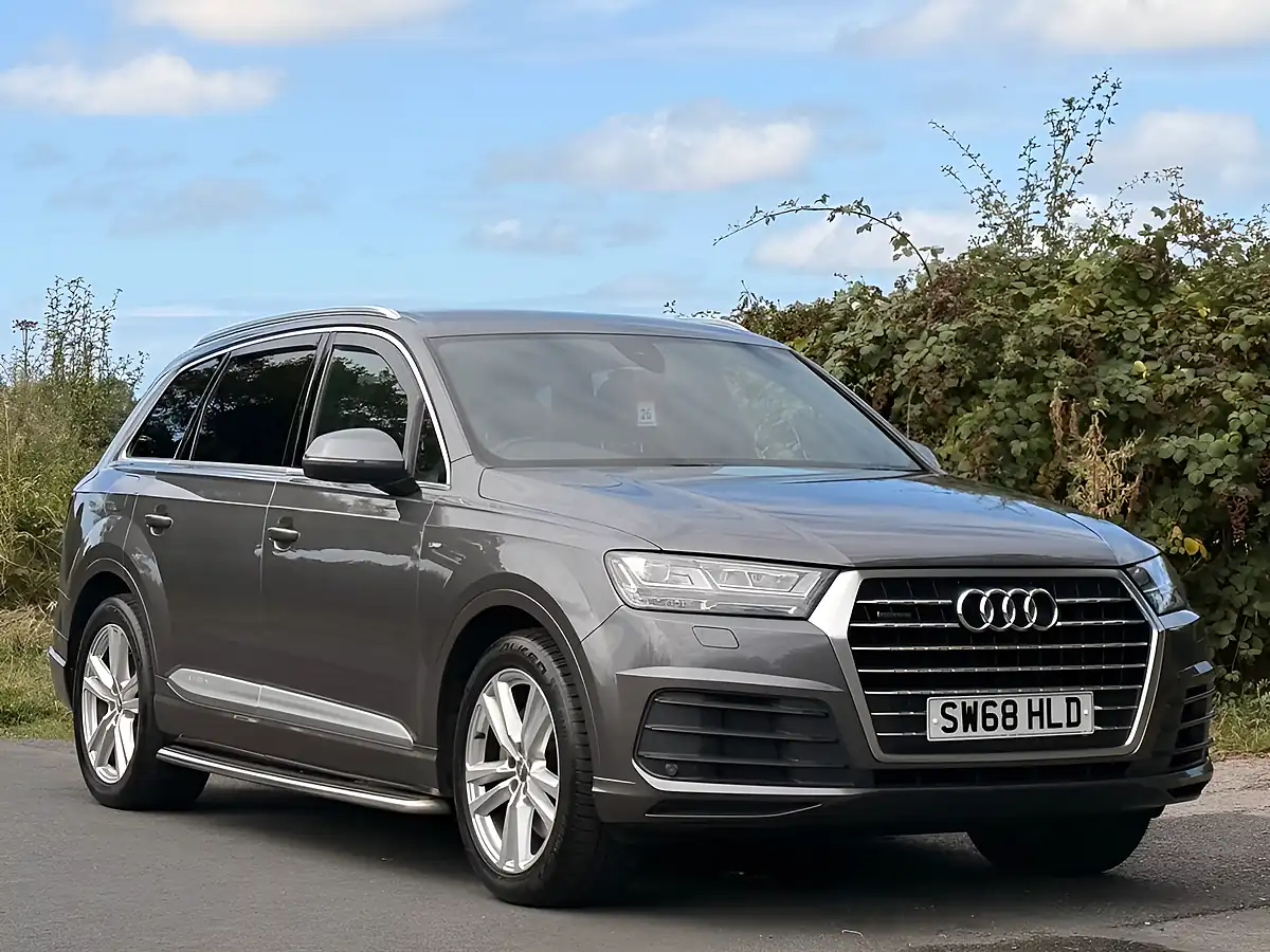 Used 2018 Audi Q7 S Line Grey - Interior and Exterior details 2