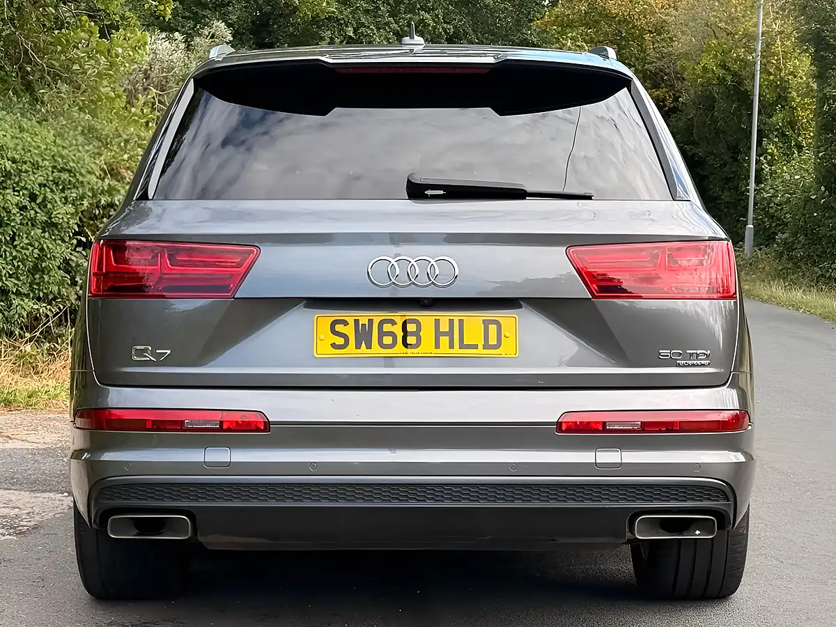 Used 2018 Audi Q7 S Line Grey - Interior and Exterior details 9