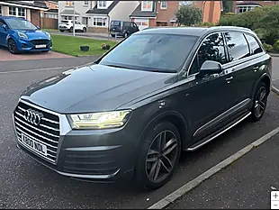 Used 2018 Audi Q7 S Line Grey - Interior and Exterior details 2