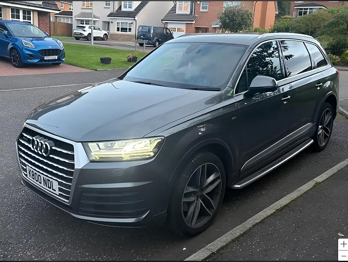 Used 2018 Audi Q7 S Line Grey - Interior and Exterior details 2