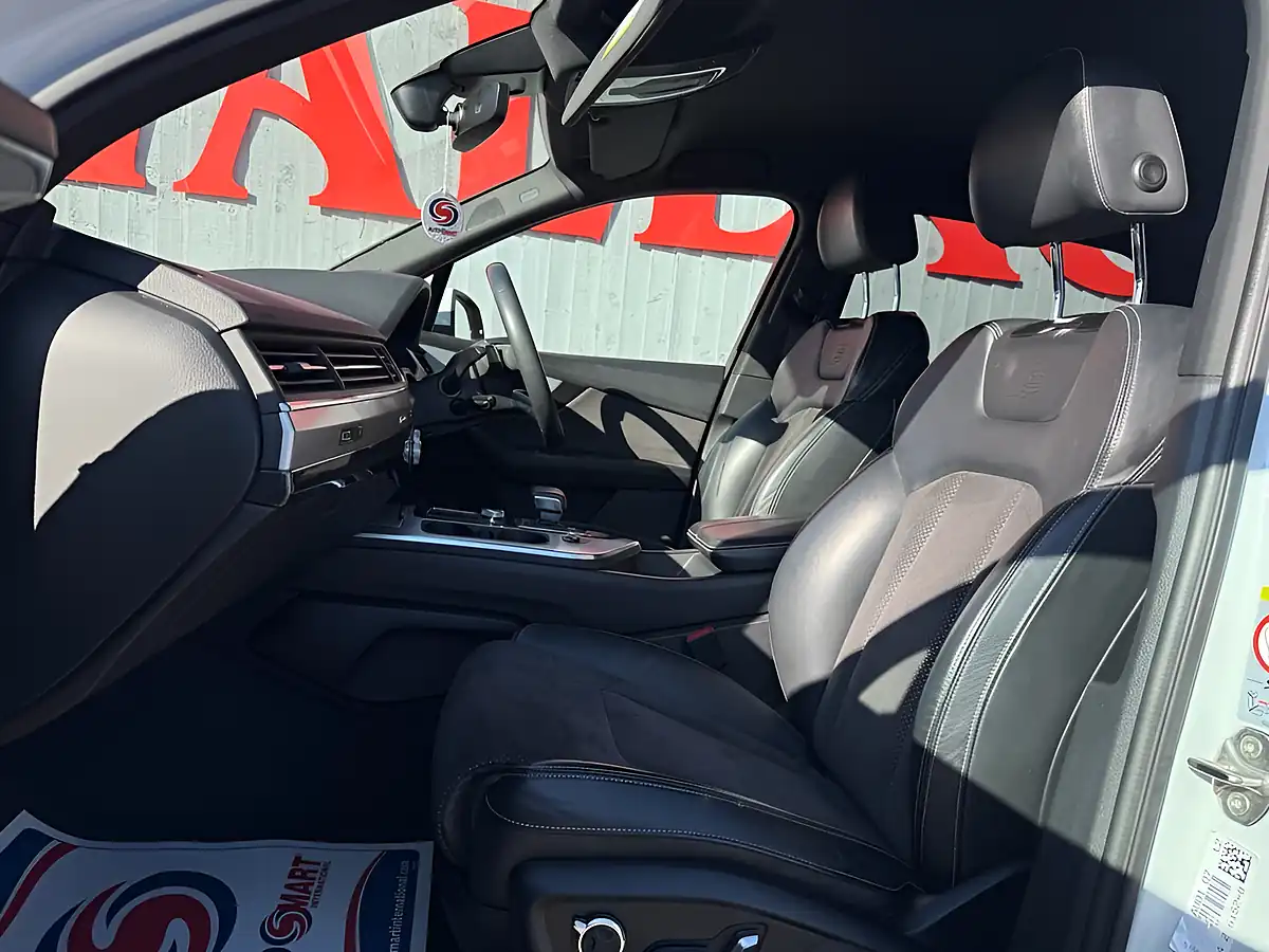 Used 2018 Audi Q7 S Line White - Interior and Exterior details 12