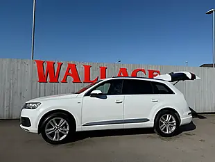Used 2018 Audi Q7 S Line White - Interior and Exterior details 4
