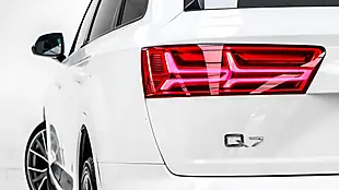 Used 2018 Audi Q7 S Line White - Interior and Exterior details 13