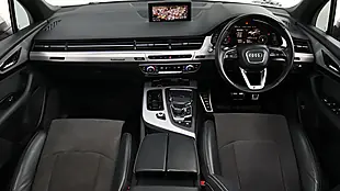 Used 2018 Audi Q7 S Line White - Interior and Exterior details 2