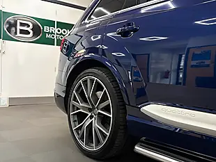 Used 2018 Audi Q7 SQ7 Quattro [4X Services & Huge Spec] Blue - Interior and Exterior details 9