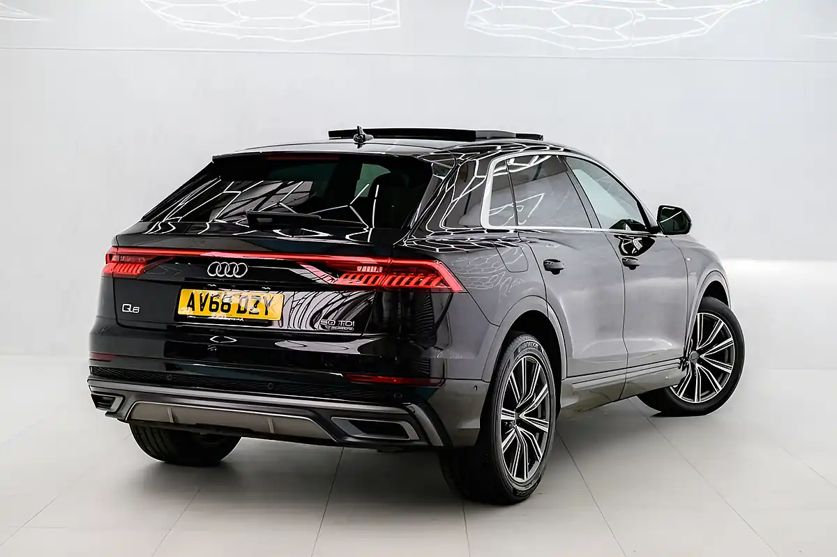 Used 2018 Audi Q8 S Line Black - Interior and Exterior details 2