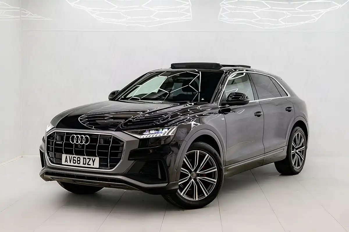 Used 2018 Audi Q8 S Line Black - Interior and Exterior details 3