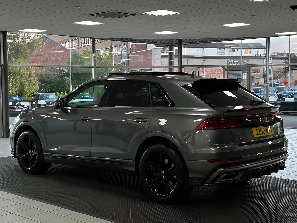 Used 2018 Audi Q8 S Line Grey - Interior and Exterior details 10