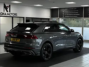 Used 2018 Audi Q8 S Line Grey - Interior and Exterior details 11