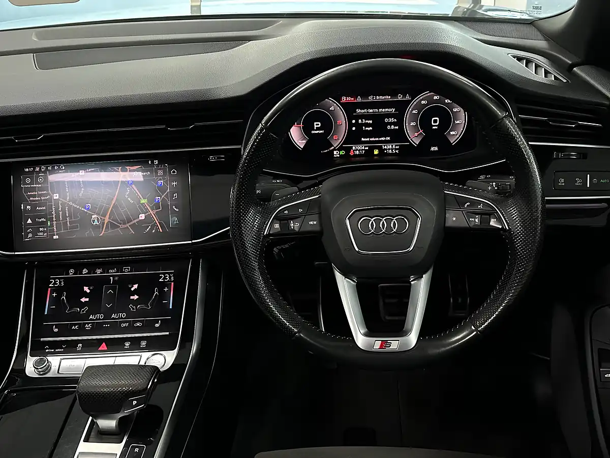 Used 2018 Audi Q8 S Line Grey - Interior and Exterior details 13