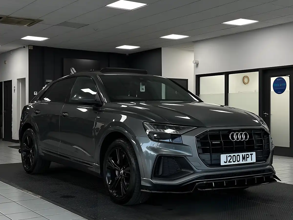 Used 2018 Audi Q8 S Line Grey - Interior and Exterior details 2
