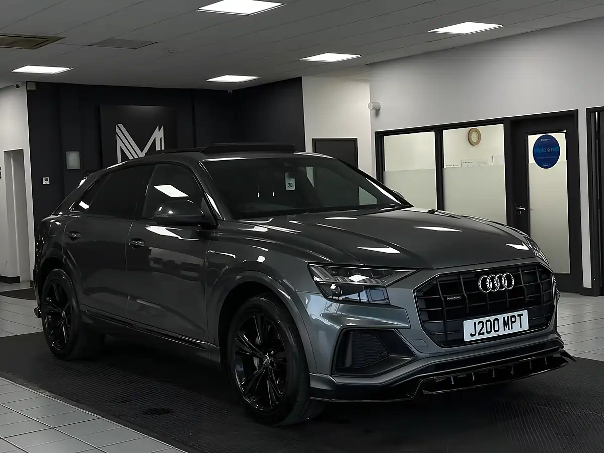 Used 2018 Audi Q8 S Line Grey - Interior and Exterior details 3