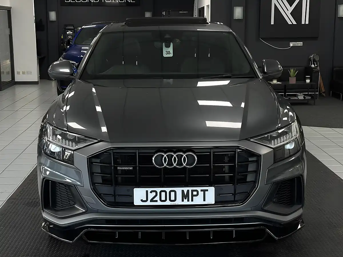 Used 2018 Audi Q8 S Line Grey - Interior and Exterior details 5