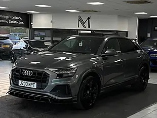Used 2018 Audi Q8 S Line Grey - Interior and Exterior details 7