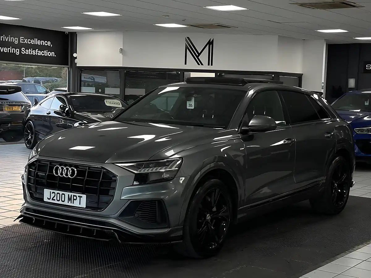 Used 2018 Audi Q8 S Line Grey - Interior and Exterior details 7