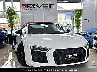 Used 2018 Audi R8 Plus Spyder S Tronic Quattro White - Interior and Exterior details 5