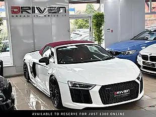 Used 2018 Audi R8 Plus Spyder S Tronic Quattro White - Interior and Exterior details 7