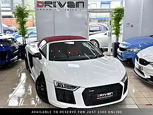 Used 2018 Audi R8 Plus Spyder S Tronic Quattro White - Interior and Exterior details 8