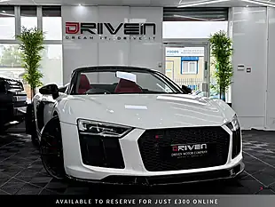 Used 2018 Audi R8 Spyder White - Interior and Exterior details 10