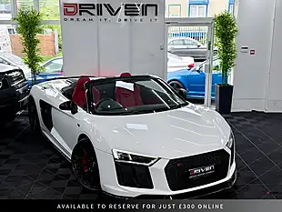 Used 2018 Audi R8 Spyder White - Interior and Exterior details 8