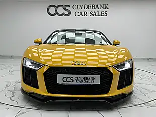 Used 2018 Audi R8 Spyder Yellow - Interior and Exterior details 15