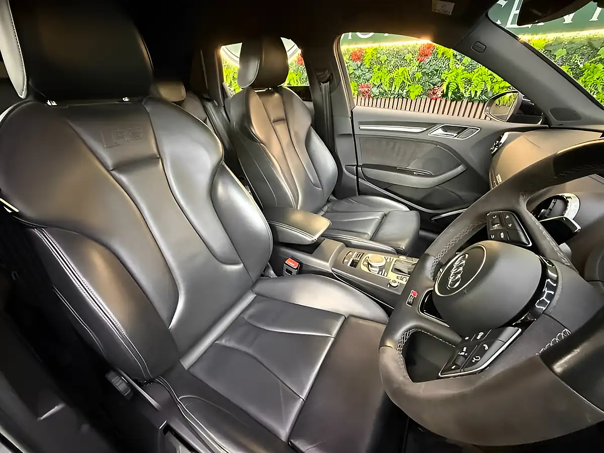 Used 2018 Audi RS3 Nardo Grey Grey - Interior and Exterior details 11