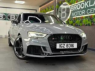 Used 2018 Audi RS3 Nardo Grey Grey - Interior and Exterior details 3