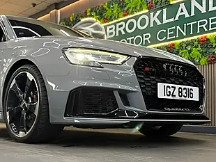 Used 2018 Audi RS3 Nardo Grey Grey - Interior and Exterior details 4