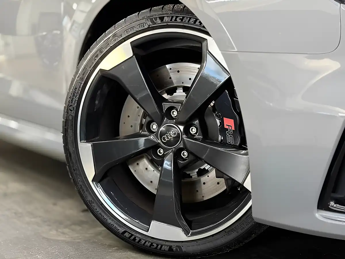 Used 2018 Audi RS3 Nardo Grey Grey - Interior and Exterior details 9