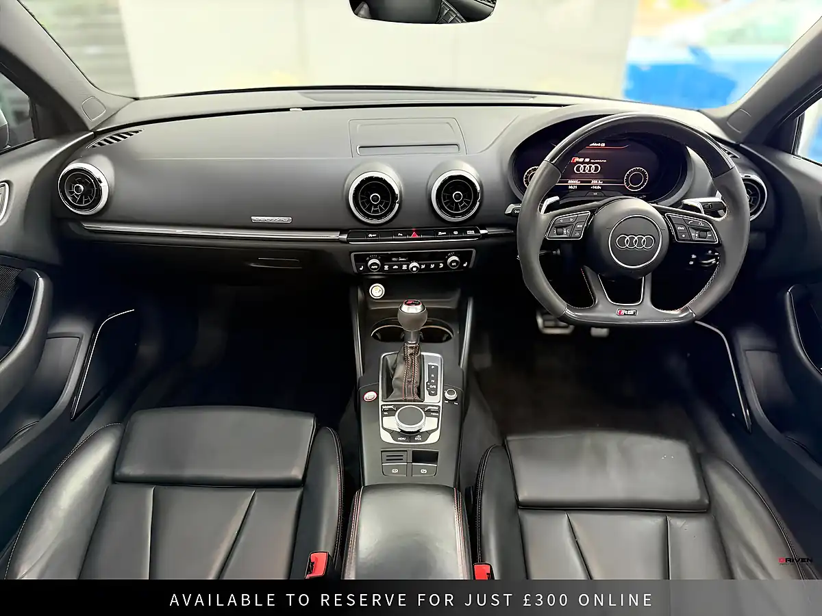 Used 2018 Audi RS3 RS Black - Interior and Exterior details 4