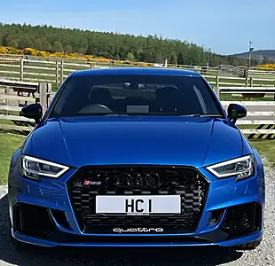 Used 2018 Audi RS3 Saloon Blue - Interior and Exterior details 4