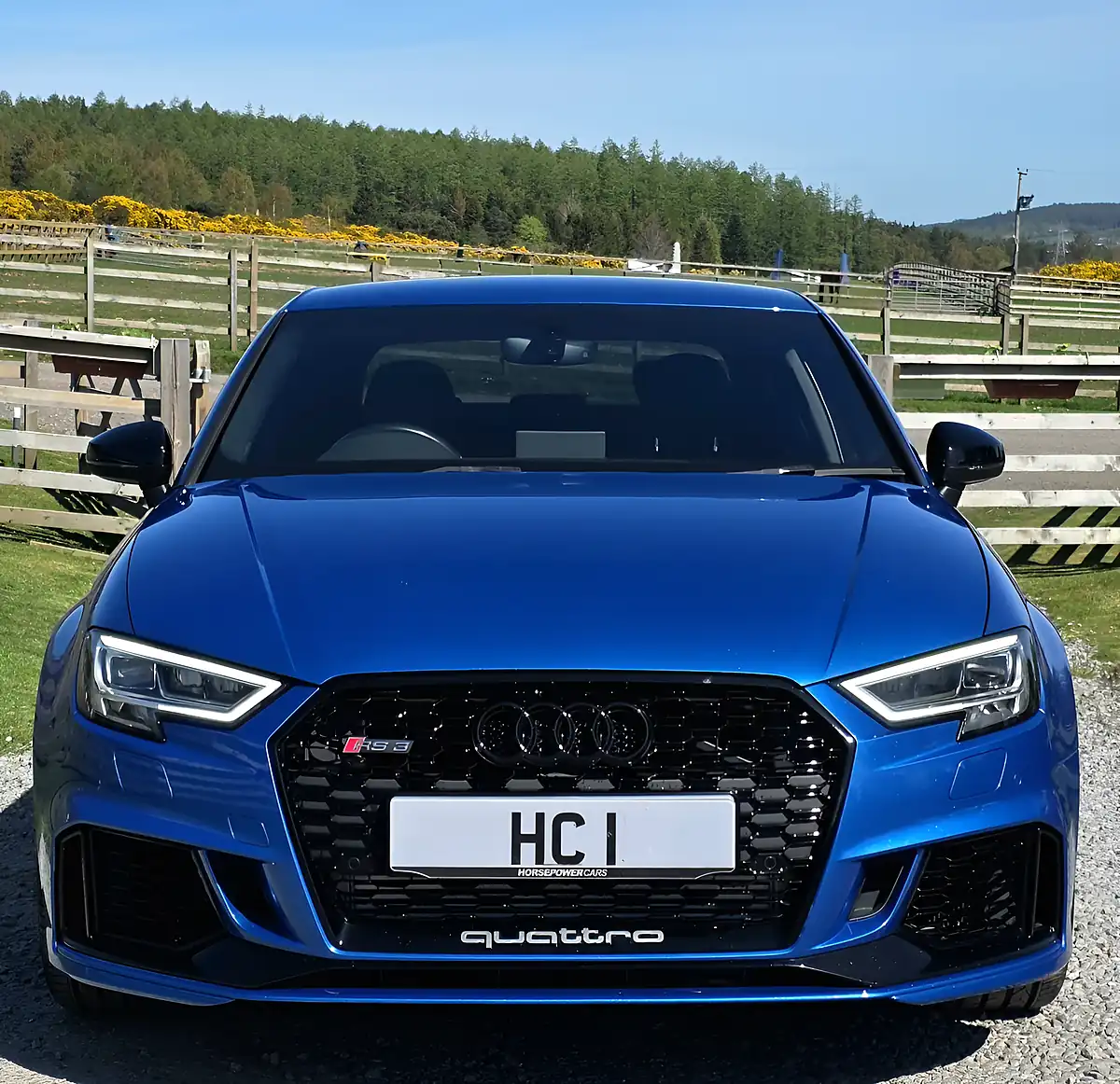 Used 2018 Audi RS3 Saloon Blue - Interior and Exterior details 4
