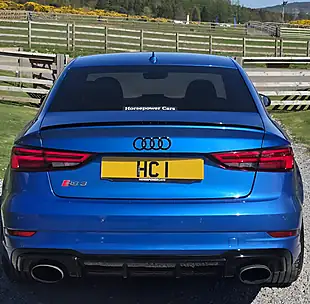 Used 2018 Audi RS3 Saloon Blue - Interior and Exterior details 6