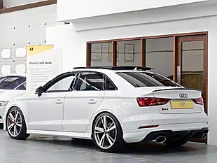 Used 2018 Audi RS3 Saloon White - Interior and Exterior details 3