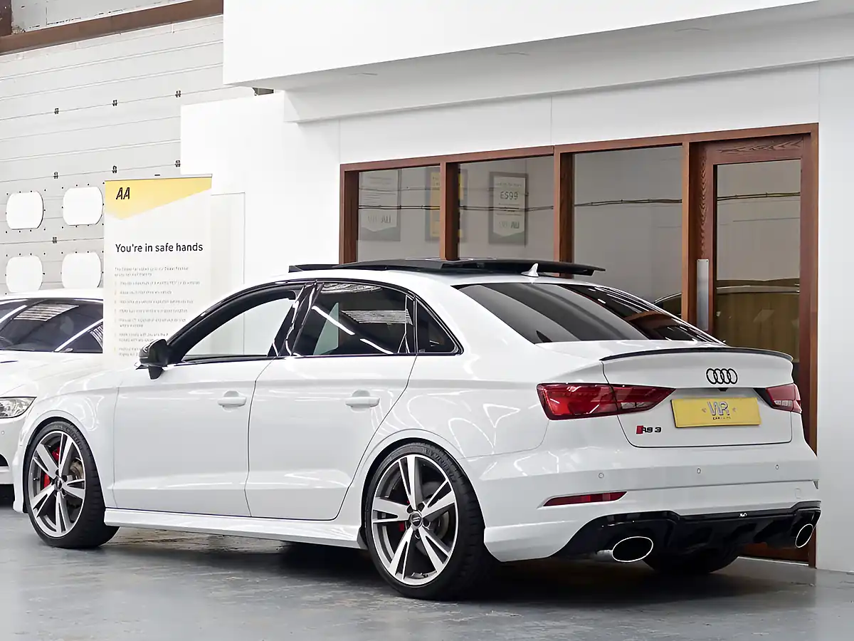 Used 2018 Audi RS3 Saloon White - Interior and Exterior details 3