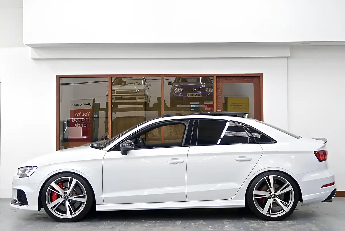 Used 2018 Audi RS3 Saloon White - Interior and Exterior details 4