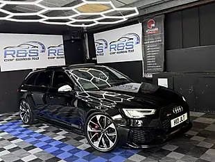 Used 2018 Audi RS4 Avant Black - Interior and Exterior details 10
