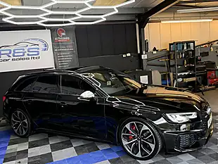Used 2018 Audi RS4 Avant Black - Interior and Exterior details 9
