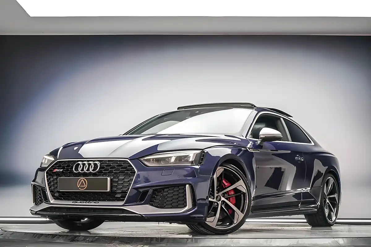 Used 2018 Audi RS5 Coupe Blue - Front View